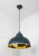 Load image into Gallery viewer, 49522DI Smooth Brass Harborne Pendant in Dingle
