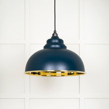 Load image into Gallery viewer, 49522DU Smooth Brass Harborne Pendant in Dusk
