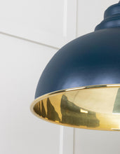 Load image into Gallery viewer, 49522DU Smooth Brass Harborne Pendant in Dusk
