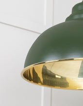 Load image into Gallery viewer, 49522H Smooth Brass Harborne Pendant in Heath
