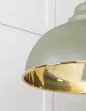 Load image into Gallery viewer, 49522TU Smooth Brass Harborne Pendant in Tump
