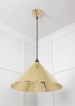 Load image into Gallery viewer, 49524 Smooth Brass Hockley Pendant
