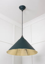 Load image into Gallery viewer, 49524DI Smooth Brass Hockley Pendant in Dingle
