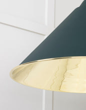 Load image into Gallery viewer, 49524DI Smooth Brass Hockley Pendant in Dingle
