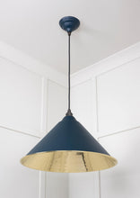 Load image into Gallery viewer, 49524DU Smooth Brass Hockley Pendant in Dusk
