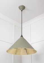 Load image into Gallery viewer, 49524TU Smooth Brass Hockley Pendant in Tump
