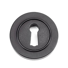 Load image into Gallery viewer, 49536 Matt Black Round Escutcheon (Plain)
