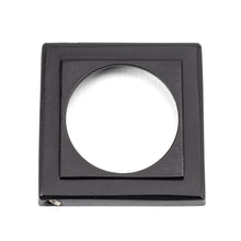 Load image into Gallery viewer, 49539 Matt Black Round Escutcheon (Square)
