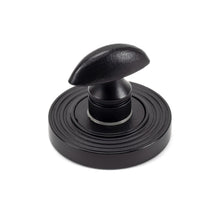 Load image into Gallery viewer, 49546 Matt Black Round Thumbturn Set (Beehive)
