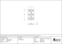 Load image into Gallery viewer, 49584 Polished Nickel 2&quot; Butt Hinge (pair)
