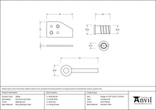 Load image into Gallery viewer, 49916 Aged Bronze Key-Flush Sash Stop
