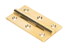 Load image into Gallery viewer, 49924 Polished Brass 2.5&quot; Butt Hinge (pair)
