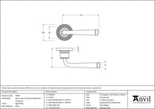 Load image into Gallery viewer, 49947 Aged Brass Avon Round Lever on Rose Set (Beehive) - Unsprung
