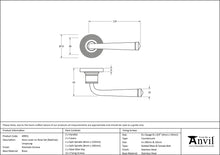 Load image into Gallery viewer, 49951 Polished Chrome Avon Round Lever on Rose Set (Beehive) - Unsprung
