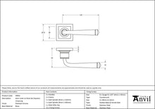 Load image into Gallery viewer, 49952 Polished Chrome Avon Round Lever on Rose Set (Square) - Unsprung
