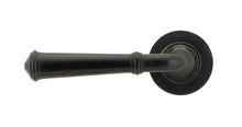 Load image into Gallery viewer, 49973 External Beeswax Regency Lever on Rose Set (Plain) - Unsprung
