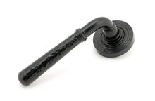 Load image into Gallery viewer, 49983 Black Hammered Newbury Lever on Rose Set (Beehive) - Unsprung
