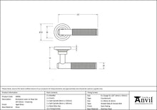 Load image into Gallery viewer, 49994 Aged Brass Brompton Lever on Rose Set (Art Deco) - Unsprung
