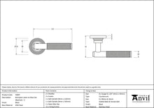 Load image into Gallery viewer, 50007 Black Brompton Lever on Rose Set (Beehive) - Unsprung
