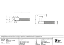 Load image into Gallery viewer, 50014 Pewter Brompton Lever on Rose Set (Art Deco) - Unsprung
