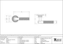 Load image into Gallery viewer, 50015 Pewter Brompton Lever on Rose Set (Beehive) - Unsprung
