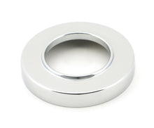 Load image into Gallery viewer, 50021 Polished Chrome Newbury Lever on Rose Set (Plain) - Unsprung
