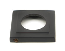 Load image into Gallery viewer, 50032 Aged Bronze Newbury Lever on Rose Set (Square) - Unsprung
