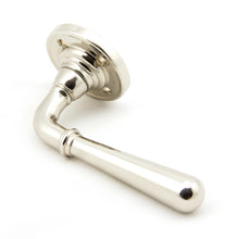 Load image into Gallery viewer, 50092 Polished Nickel Newbury Lever on Rose Set - Unsprung
