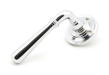 Load image into Gallery viewer, 50093 Polished Chrome Newbury Lever on Rose Set - Unsprung
