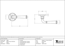 Load image into Gallery viewer, 50098 Pewter Regency Lever on Rose Set - Unsprung
