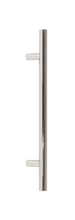 Load image into Gallery viewer, 50240 Polished SS (316) 0.6m T Bar Handle Bolt Fix 32mm Ø
