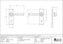 Load image into Gallery viewer, 73113 Beeswax Straight Lever Lock Set
