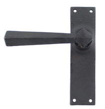 Load image into Gallery viewer, 73114 Beeswax Straight Lever Latch Set

