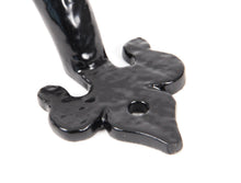 Load image into Gallery viewer, 73141 Black Cast 6&quot; Fleur De Lys Pull Handle
