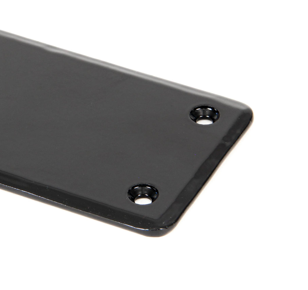 73181 Black 1800mm Plain Fingerplate