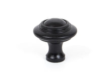 Load image into Gallery viewer, 83513 Black Ringed Cabinet Knob - Large
