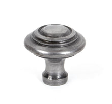 Load image into Gallery viewer, 83514 Natural Smooth Ringed Cabinet Knob - Large
