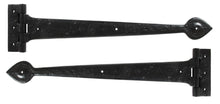 Load image into Gallery viewer, 83623 Black Textured 18" Cast T Hinge (pair)
