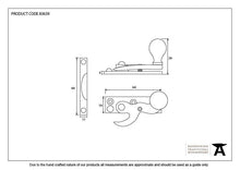 Load image into Gallery viewer, 83639 Black Sash Hook Fastener
