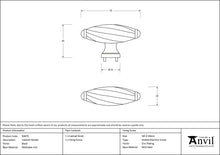 Load image into Gallery viewer, 83679 Black Cabinet Handle
