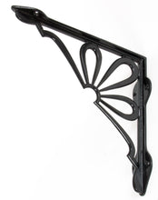Load image into Gallery viewer, 83788 Black 9" x 9'' Flower Shelf Bracket
