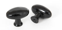 Load image into Gallery viewer, 83790 Black Oval Cabinet Knob
