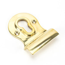 Load image into Gallery viewer, 83827 Polished Brass Euro Door Pull
