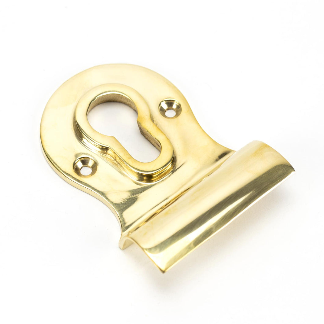 83827 Polished Brass Euro Door Pull