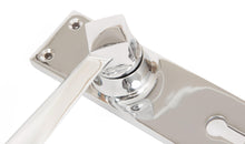 Load image into Gallery viewer, 83830 Polished Chrome Straight Lever Lock Set
