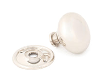 Load image into Gallery viewer, 83839 Polished Nickel Mushroom Mortice/Rim Knob Set

