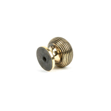 Load image into Gallery viewer, 83865 Aged Brass Beehive Cabinet Knob 30mm
