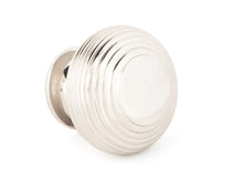 Load image into Gallery viewer, 83868 Polished Nickel Beehive Cabinet Knob 40mm
