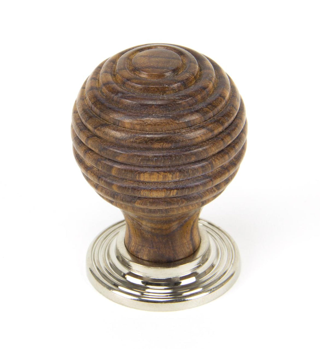 83873 Rosewood and PN Beehive Cabinet Knob 35mm