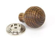 Load image into Gallery viewer, 83873 Rosewood and PN Beehive Cabinet Knob 35mm
